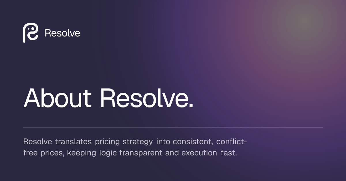 About us — Resolve